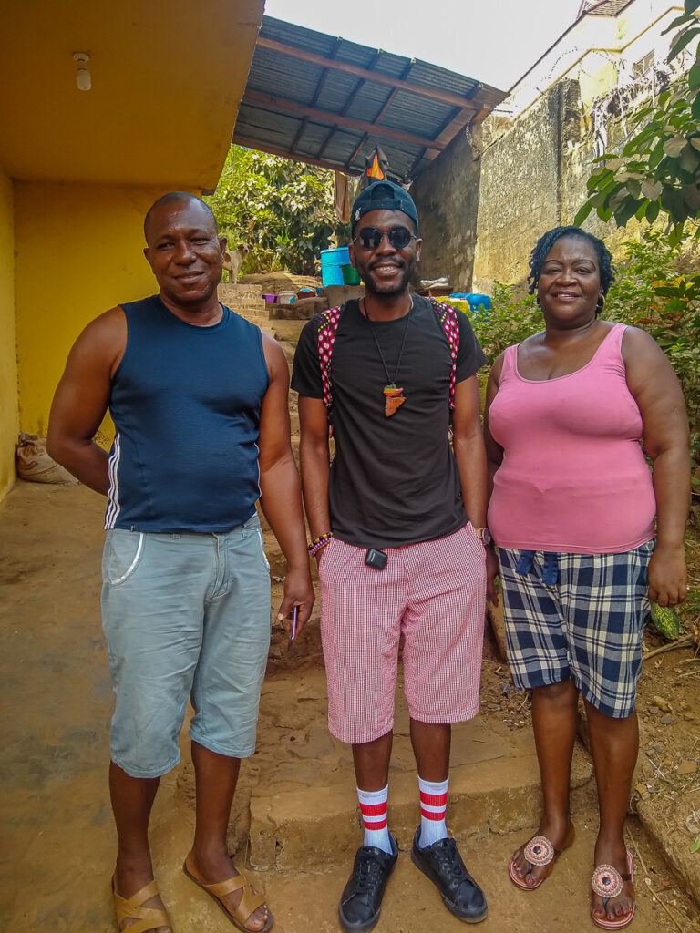 We took great satisfaction in safely reuniting George with his parents at their home in Western Freetown. George is looking forward to serving as a dentist for his fellow Sierra Leoneans.